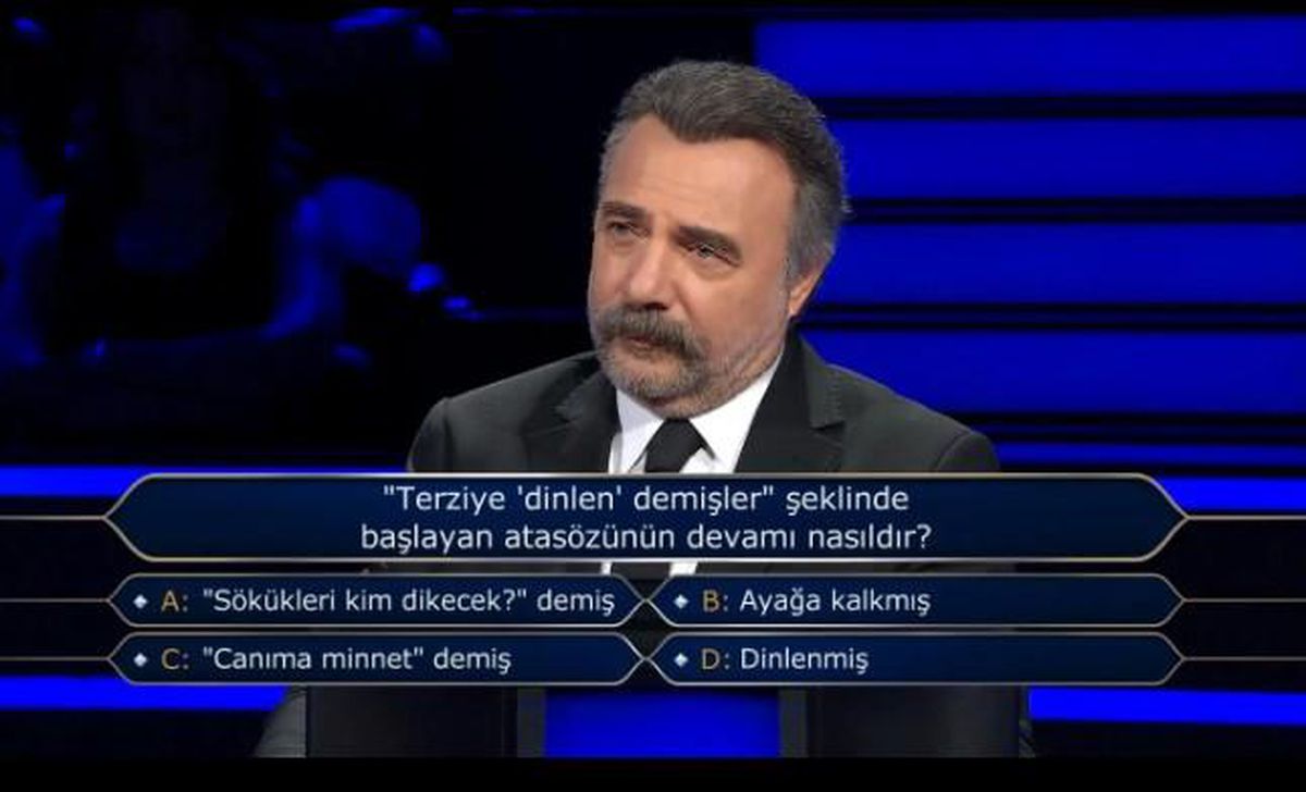 'Terziye 'dinlen' demişler' şeklinde başlayan atasözünün devamı nasıldır?