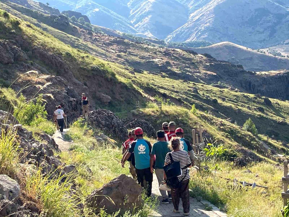 Tunceli'de yaralanan kadın ekiplerin müdahalesiyle kurtarıldı
