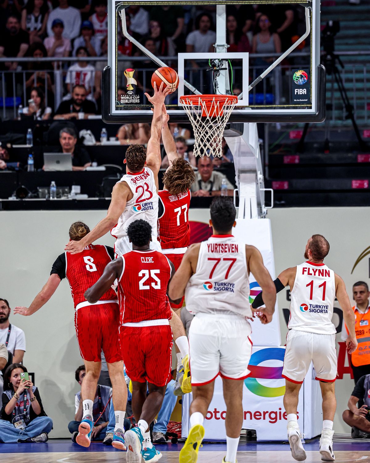 A Milli Basketbol Takımı, grubu namağlup lider tamamladı