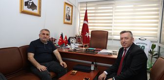 AÇÜ Rektörü Aydın'dan Valilik Basın Müdürlüğü'ne ziyaret