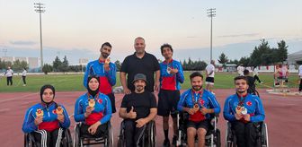 Bağcılar Belediyesi sporcuları, Para Atletizm'de Türkiye şampiyonu oldu