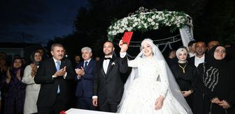 BBP Genel Başkanı Destici, Sakarya'da nikah şahidi oldu