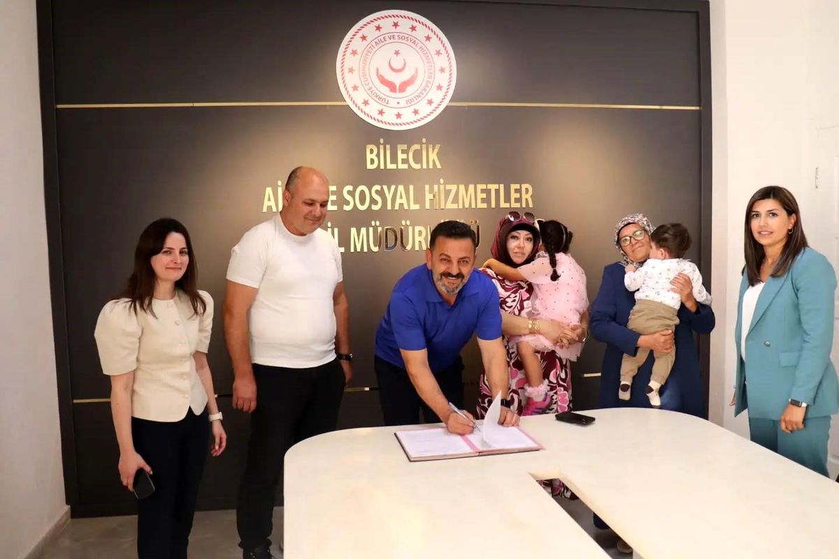 Bilecik'te koruyucu aile sözleşmesi imzalandı