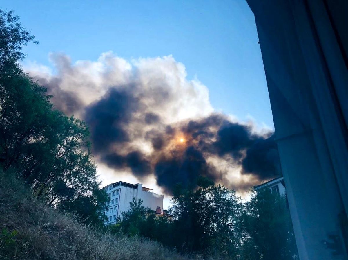 Bilecik'te ot yangını depoya sıçradı, faciadan dönüldü