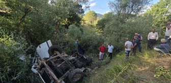 Bingöl'de uçuruma yuvarlanan kamyonetteki 3 kişi öldü, 2 kişi yaralandı
