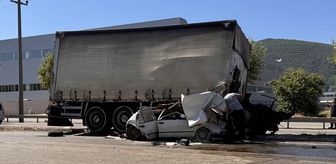 Bursa'da zincirleme trafik kazasında 3 kişi yaralandı