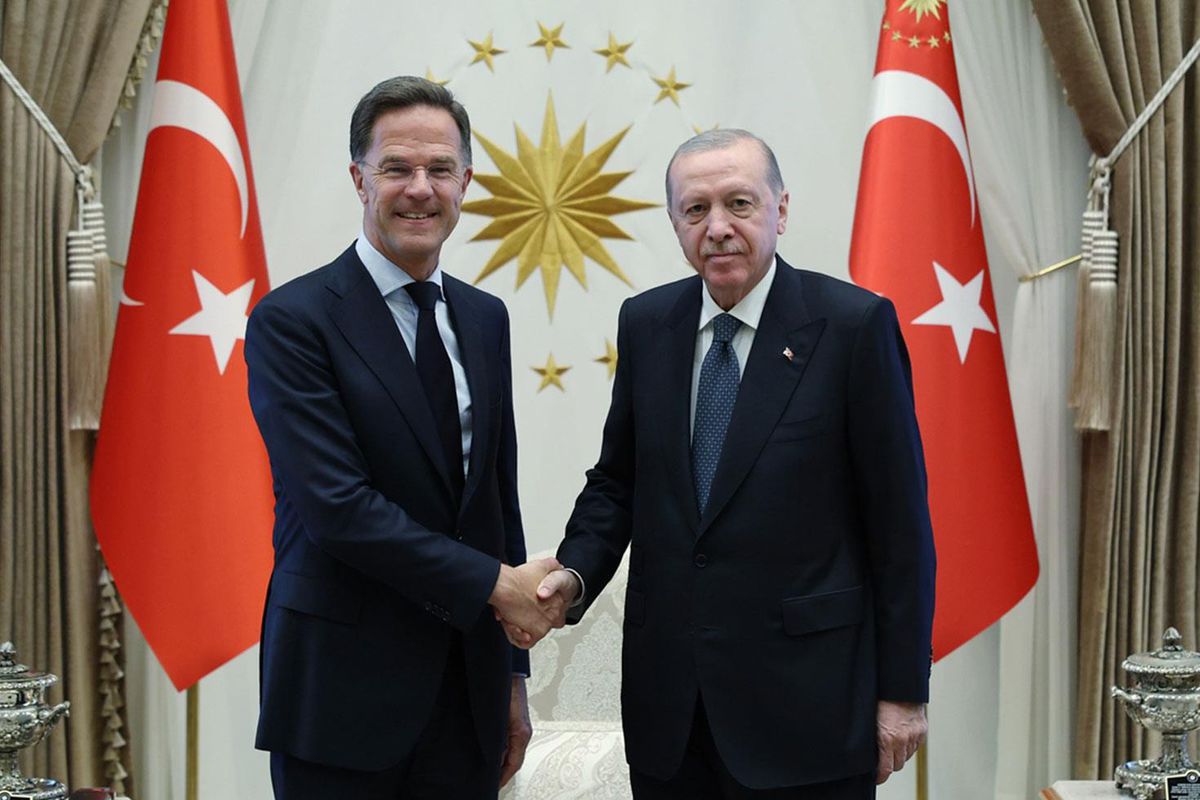 Cumhurbaşkanı Erdoğan, NATO Genel Sekreteri Rutte’yi kabul etti