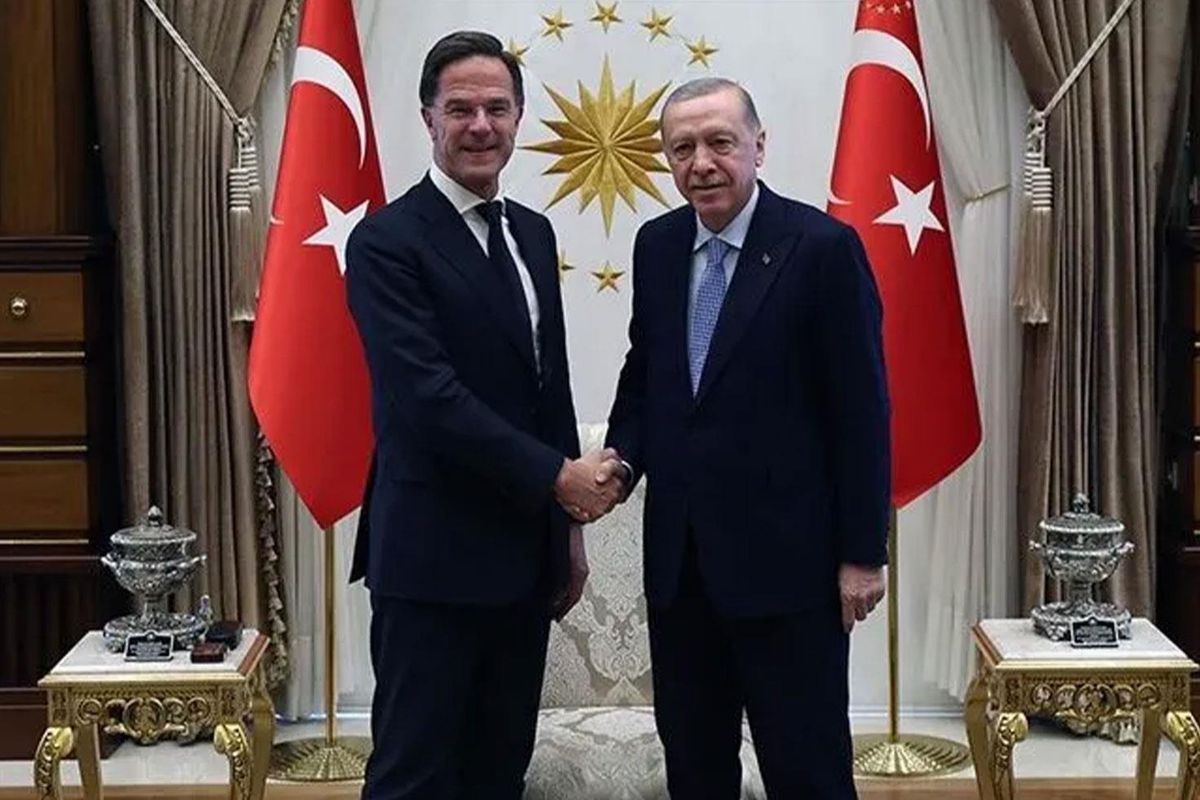Cumhurbaşkanı Erdoğan, NATO Genel Sekreteri Rutte’yi kabul etti