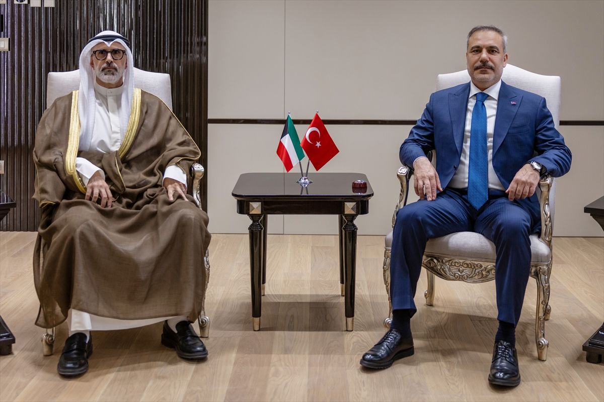 Dışişleri Bakanı Hakan Fidan ve Kuveyt Dışişleri Bakanı Cerrah Cabir el-Ahmed es-Sabah görüşmesi