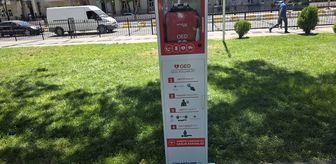 Diyarbakır'da ani kalp durması vakalarına ilk müdahale için kullanılacak cihazlar meydanlara yerleştirildi