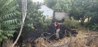 Eskişehir'de ot yangını büyümeden söndürüldü