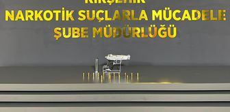 Kırşehir'de ruhsatsız silah ele geçirildi
