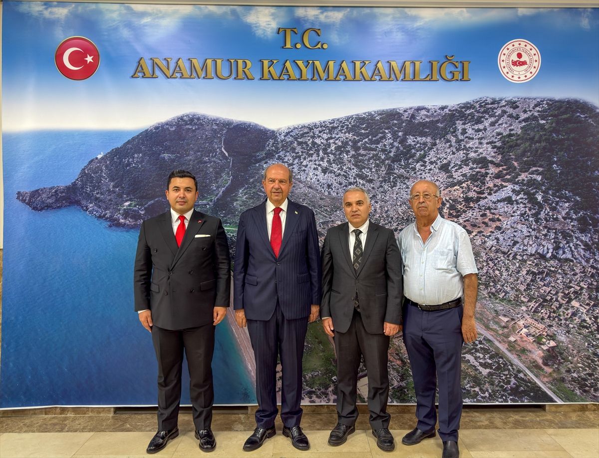 KKTC'nin 5. Cumhurbaşkanı Ersin Tatar, Mersin'de temaslarda bulundu