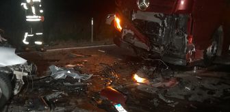Malatya'da tırla çarpışan otomobildeki 3 kişi hayatını kaybetti