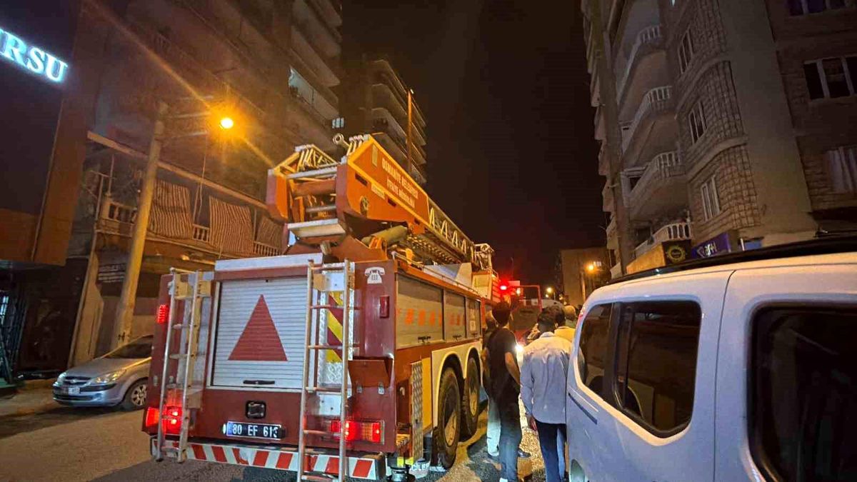 Osmaniye'de mangal keyfi itfaiyeyi alarma geçirdi