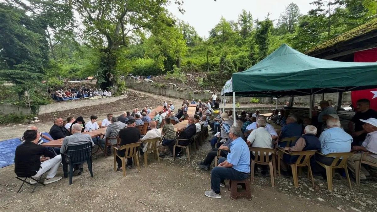 Sinop'ta yağmur ve bereket duası