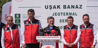 Tarım ve Orman Bakanı Yumaklı, Uşak'ta konuştu Açıklaması