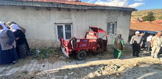 Yozgat'ta duvara çarpan elektrikli motosikletteki 6 kişi yaralandı