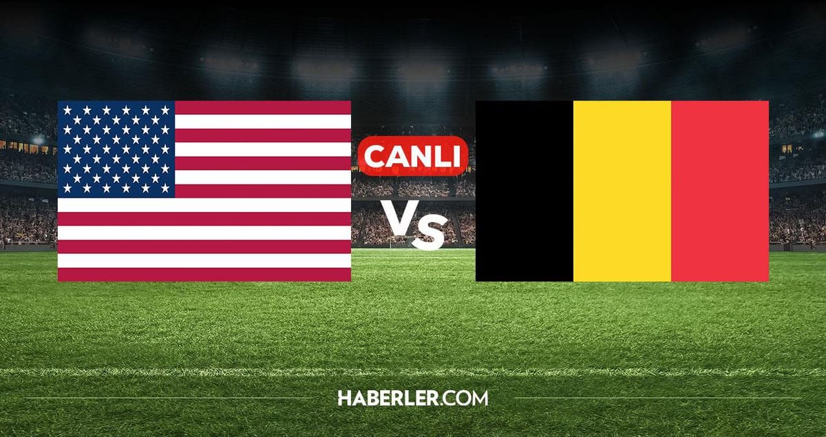 Amerika Birleşik Devletleri ve Belçika milli futbol takımlarının maçı.