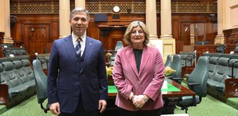 AK Parti Genel Başkan Yardımcısı Sırakaya, Avustralya'da Türk kökenli Bakan Süleyman ile görüştü