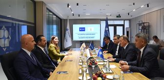 AK Parti'li Zorlu Taşkent'te görüştü