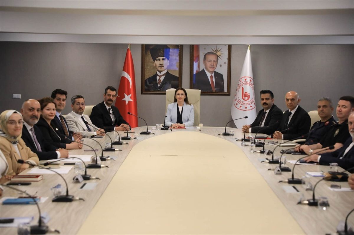 Bartın’da kadına yönelik şiddetle mücadele toplantısı