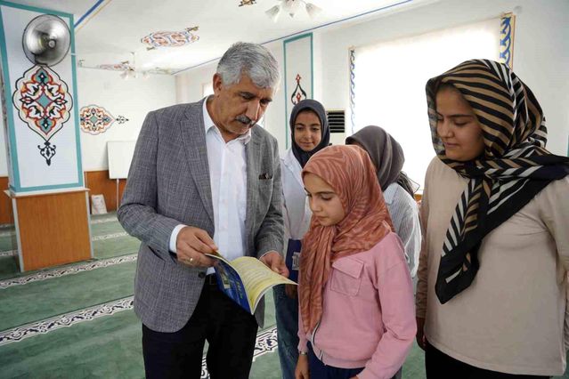 Başkan Hallaç çocukların Kur’an heyecanına ortak oldu