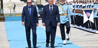 Beştepe'de Trump'a resmi tören