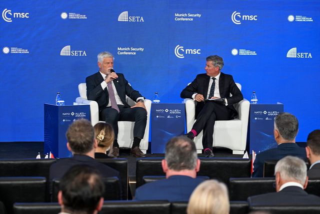 Czech President Petr Pavel at the Allies in Ankara Program