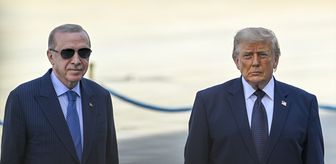 Erdoğan, Trump'ı Cumhurbaşkanlığı Külliyesi'nde törenle karşıladı