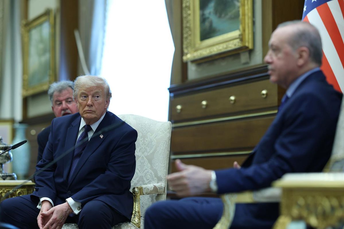 Cumhurbaşkanı Erdoğan ile Trump arasındaki ikili görüşme sona erdi