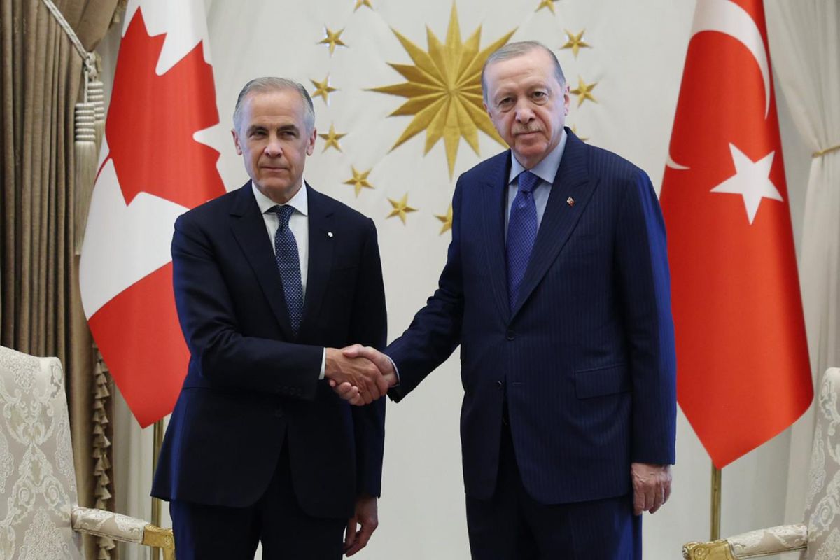 Cumhurbaşkanı Erdoğan, Kanada Başbakanı Carney'i kabul etti