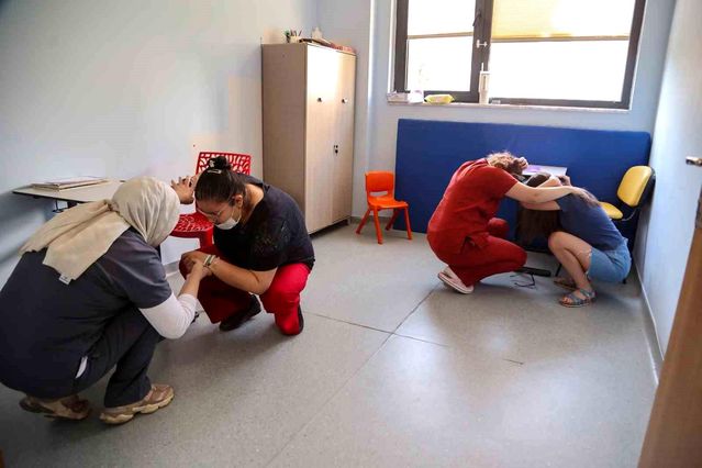 EFAK’tan Otizm Yaşam Merkezi’nde hayat kurtaran tatbikat