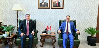 Eskişehir Valisi Yılmaz, Eskişehir Cumhuriyet Başsavcısı Ferhat Deniz'i kabul etti