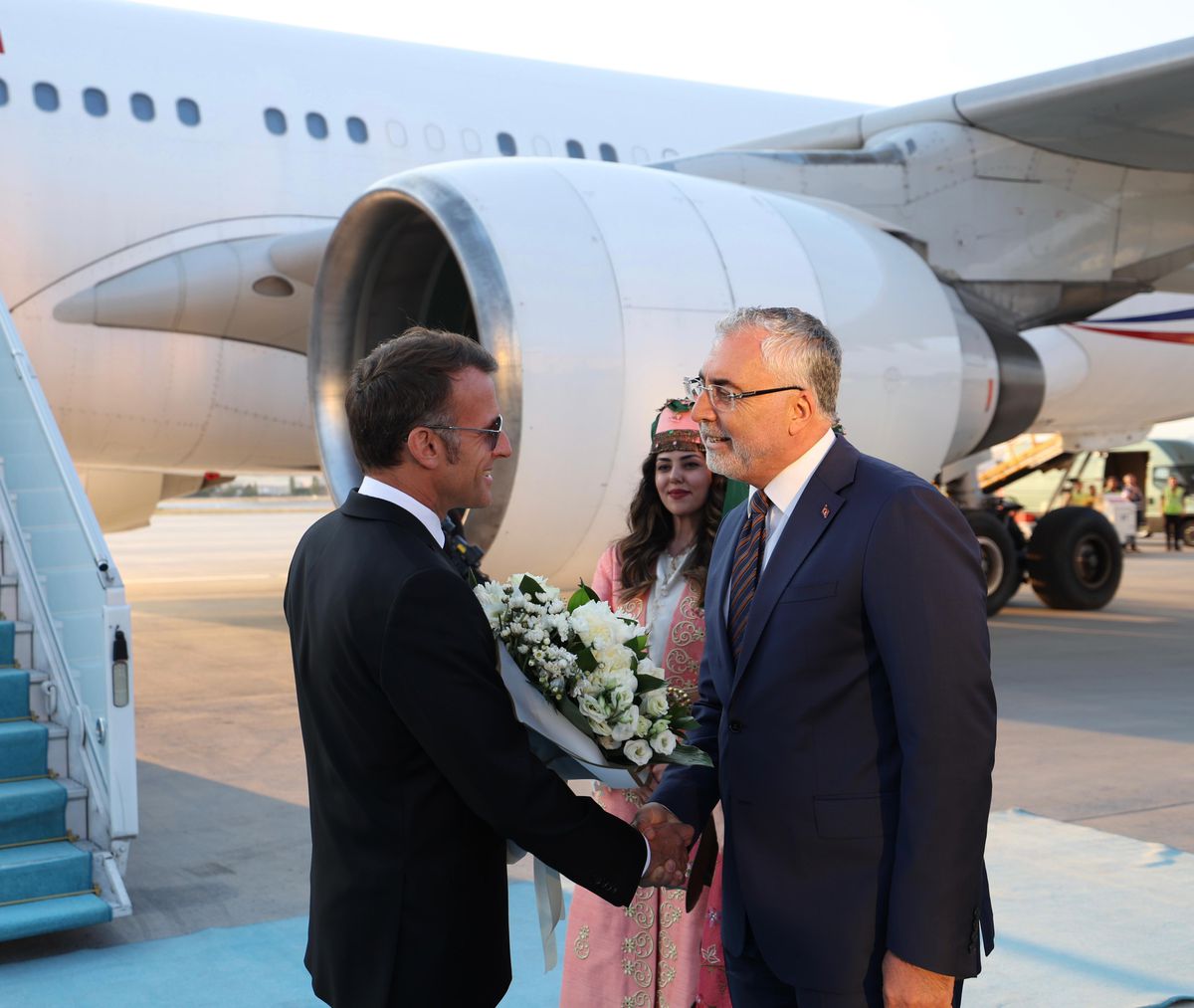 Fransa Cumhurbaşkanı Macron, Ankara'da