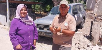 Gelibolu'da yaralı halde bulunan baykuş yavrusu koruma altına alındı
