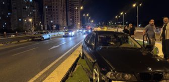 Kayseri'de zincirleme trafik kazasında 2 kişi yaralandı