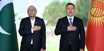 Kırgızistan ve Pakistan cumhurbaşkanları, Kırgızistan'ın Çolpon-Ata şehrinde bir araya geldi