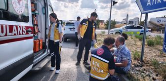 Kırıkkale'de iki otomobilin çarpıştığı kazada 6 kişi yaralandı