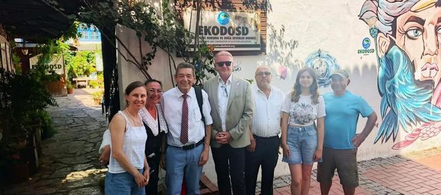 Kuşadası’nın kardeş şehri Marl heyeti EKODOSD’a tam not