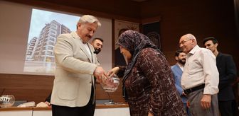 Melikgazi'de kentsel dönüşüm projesi kapsamında kura çekimi gerçekleştirildi