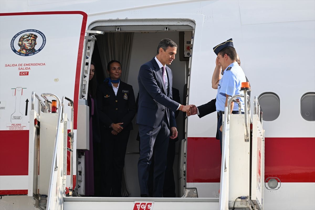 NATO ANKARA ZİRVESİ - İspanya Başbakanı Pedro Sanchez, Ankara'ya geldi