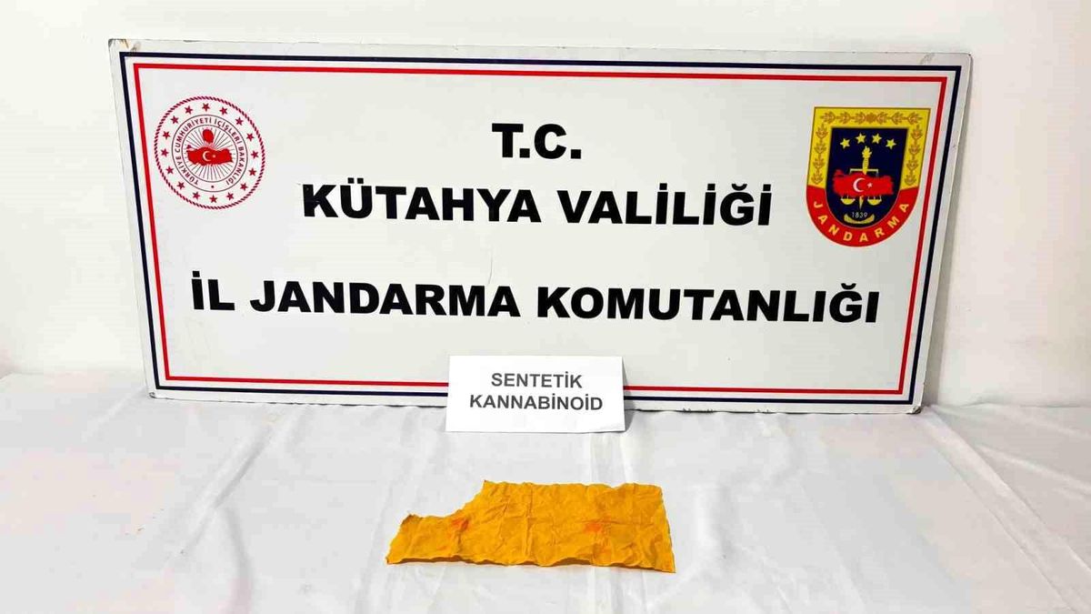 Simav'da uyuşturucu madde operasyonu