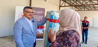 Sinop'ta 83 üreticiye sera naylonu dağıtıldı