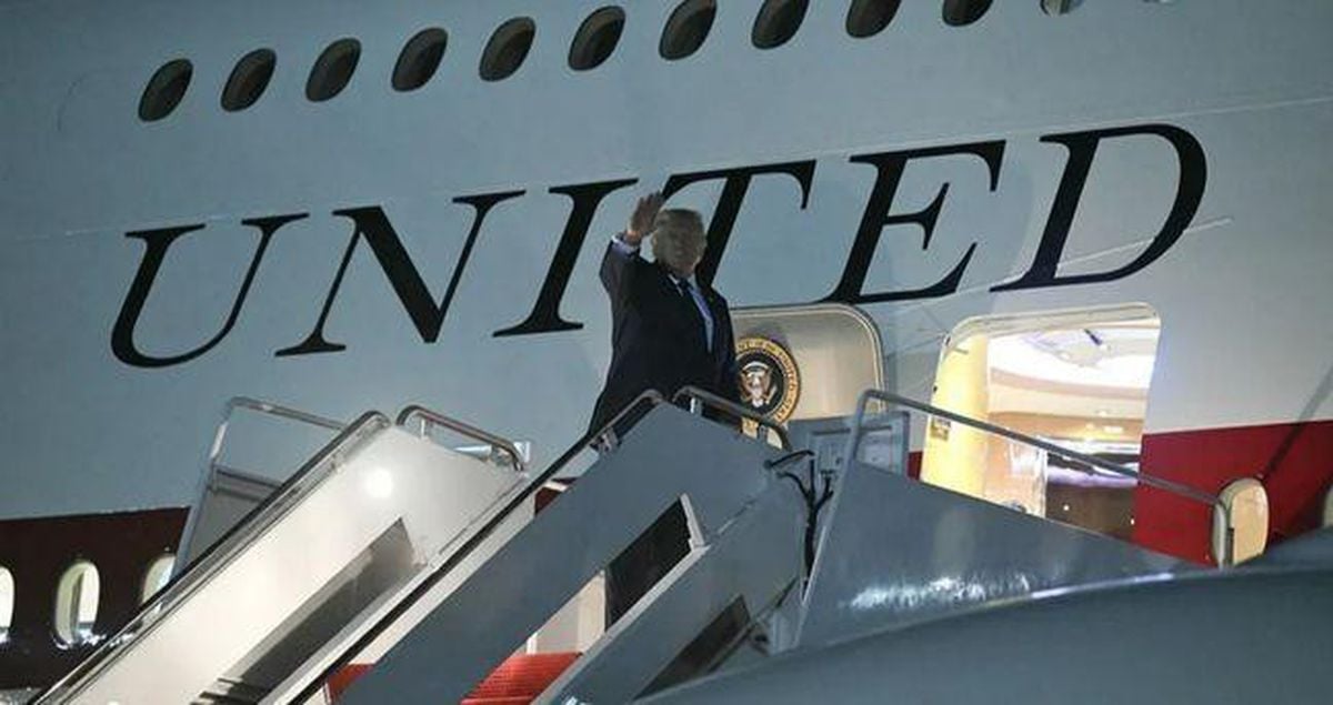 ABD Başkanı Donald Trump'ın başkanlık uçağı
