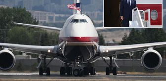 Trump'ın Ankara'ya geldiği yeni Air Force One kıskandırdı: İçinde yok yok