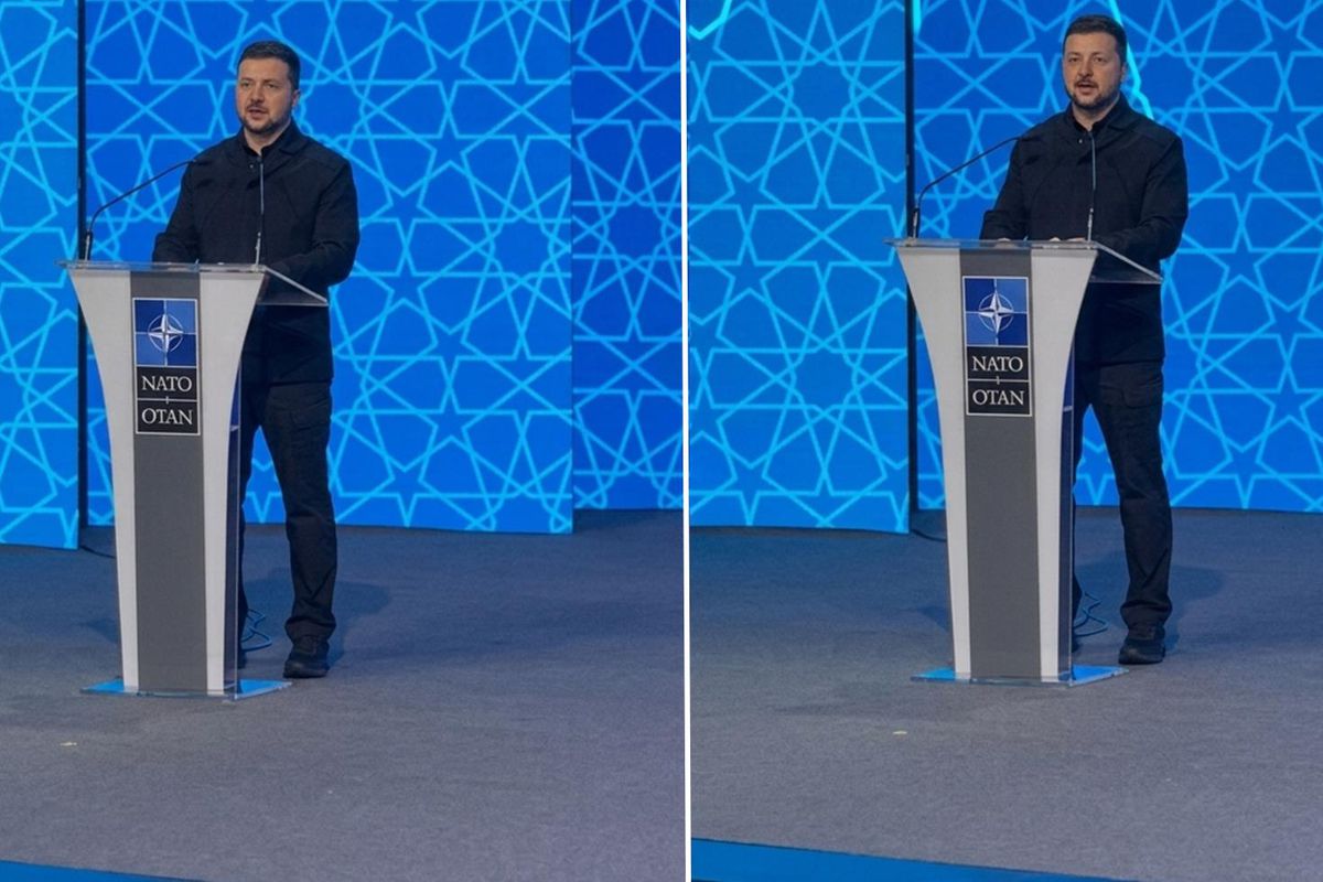 Zelenski'den NATO Zirvesi'nde kritik mesajlar: Ukrayna NATO'nun geleceğini parçası