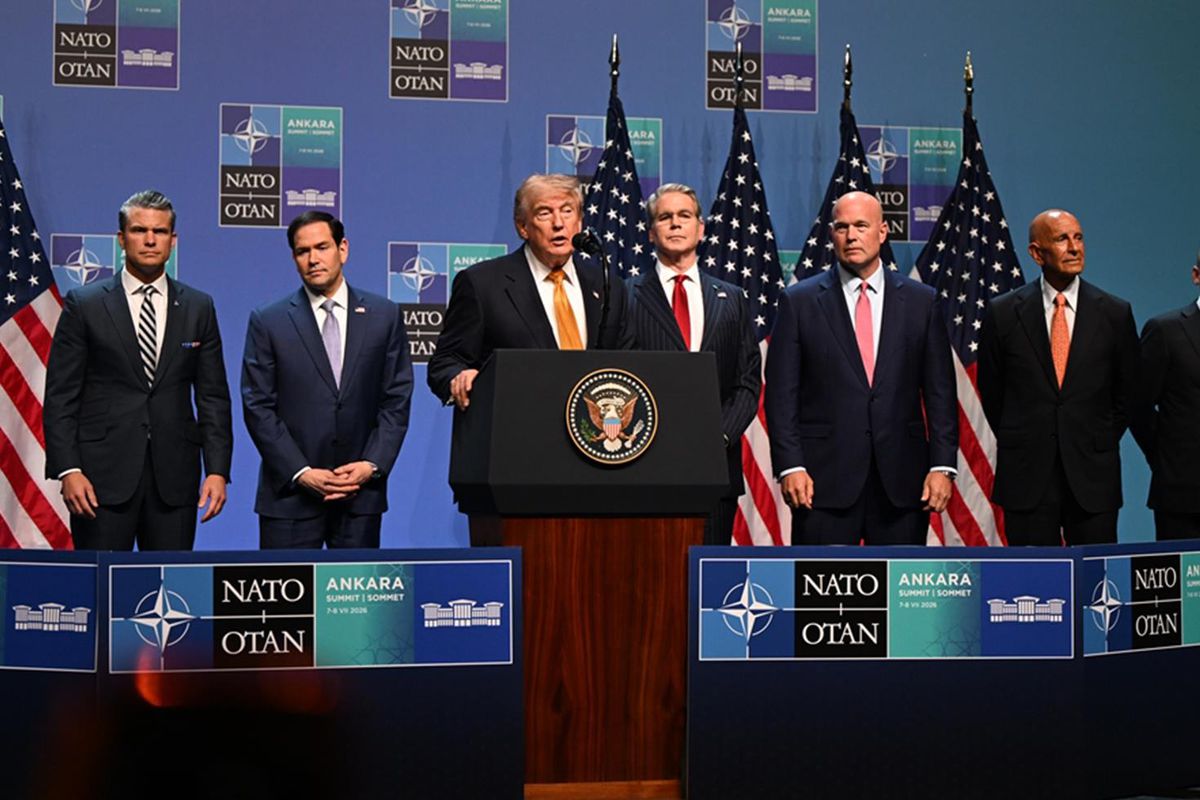 ABD Başkanı Trump, NATO Zirvesi sonrası açıklamalarda bulunuyor: Erdoğan'a teşekkür ederim
