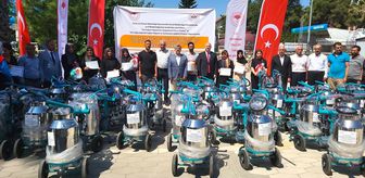 Adıyaman'da üreticilere süt sağım makinesi ve hijyen kiti desteği