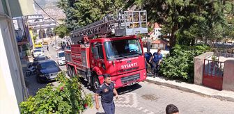 Amasya'da evde çıkan yangında 1 kişi dumandan etkilendi